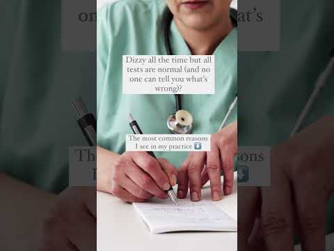 Dizzy all the time but all tests are normal (no one can tell you what's wrong)?