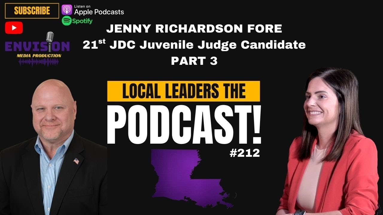 Hi Five for Fore | 21st JDC Juvenile Court Judge Candidate Jenny Fore Part 3