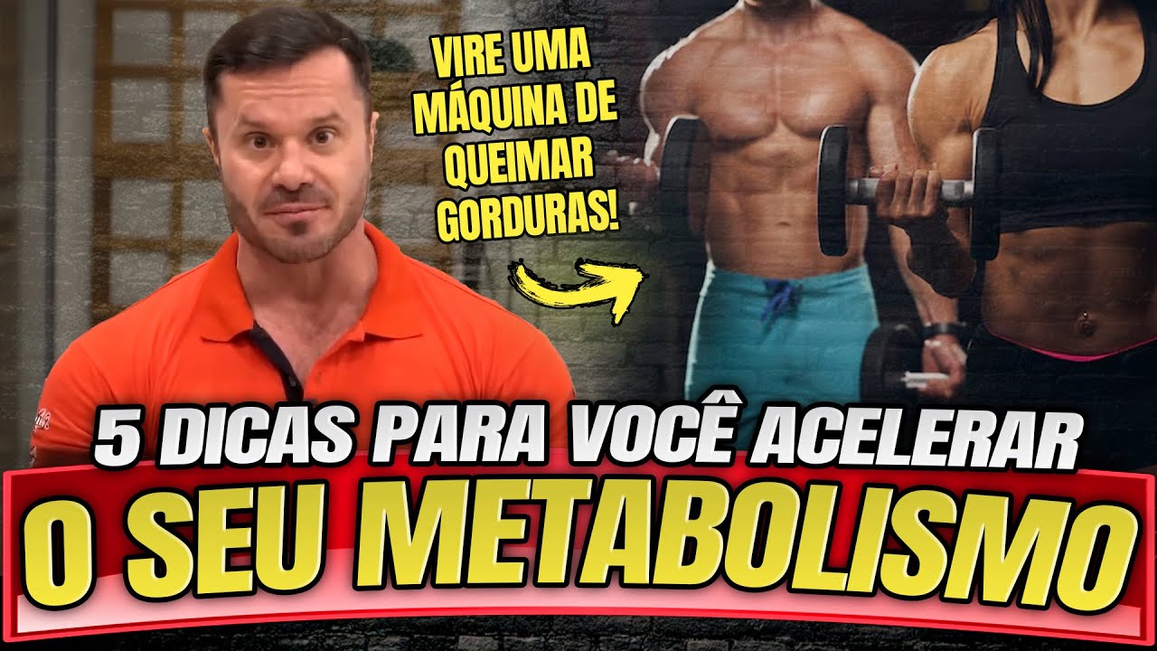 ACABE COM O METABOLISMO LENTO COM ESSAS 5 DICAS! - MASTER CLASS RENATO CARIANI