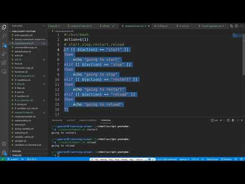 Shell Script Tutorials 36 Case Statement In Shellscript Case Syntax In Shellscript