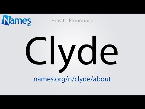 How to Pronounce Clyde