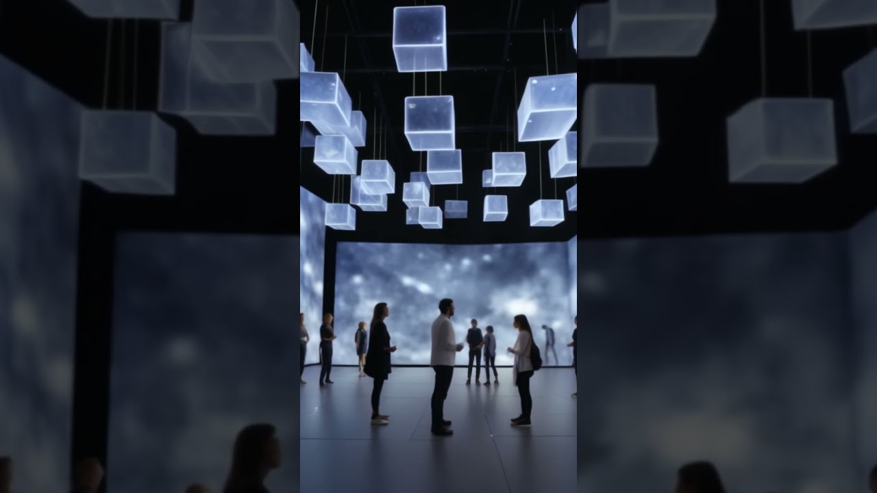 Instalações Artisticas, A interação com a obra de arte em imersão. #architecture #ai #art #design