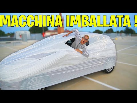 HO GUIDATO UNA MACCHINA RICOPERTA DI SCOTCH...