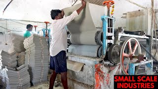 Fascinating Waste PAPER Recycling Process | How Paper Recycling Works video / Small Scale Industries