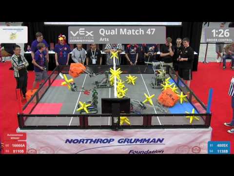 2017 VRC Arts Q47 - 16666A 8110B vs 4805X 1138B - 45 to 10