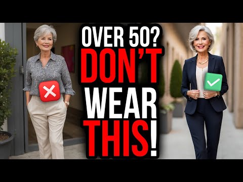 STOP Dressing Like This After 50! (Fashion Choices That Age You INSTANTLY)