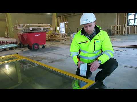 Inntrukket vindu mot vindsperre - SIGA Fentrim IS 2