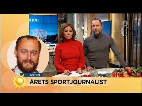Lundh årets sportjournalist: "Det var som att bli pianist på en porrklubb" - TV4 Sport