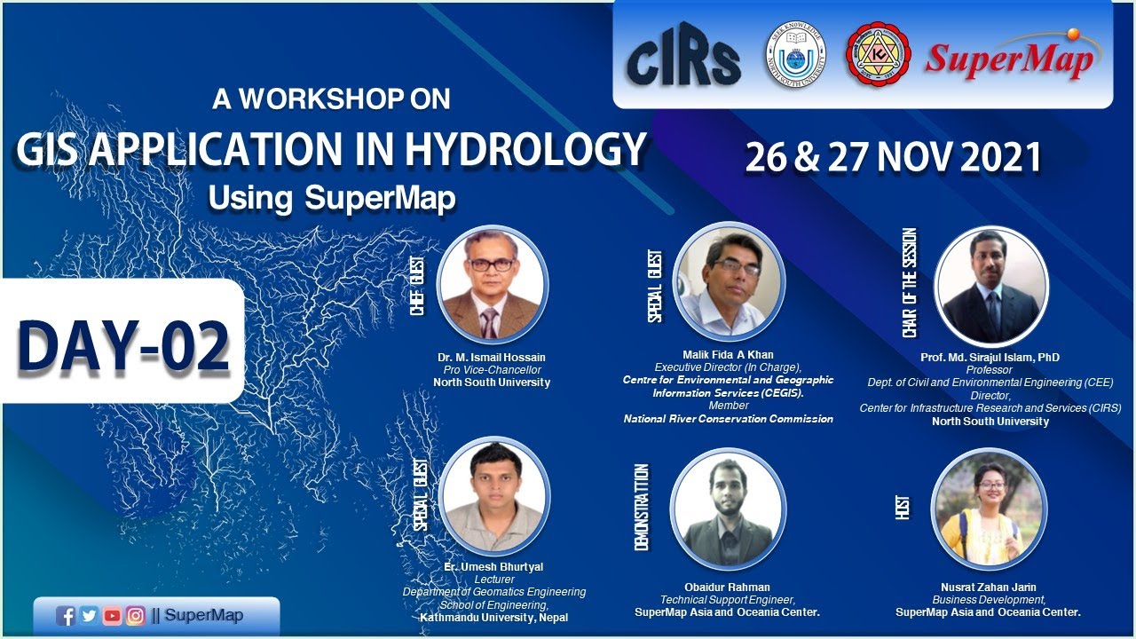 GIS Application in Hydrology Using SuperMap 02