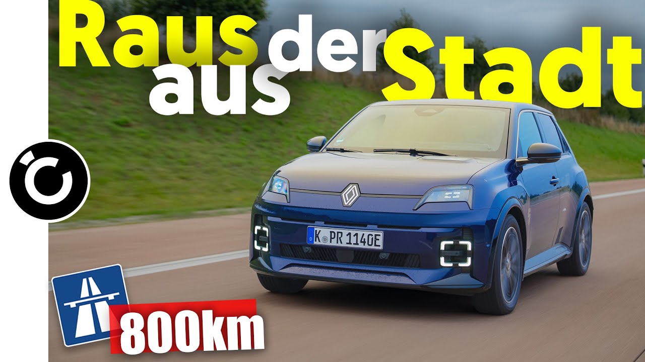 Renault 5 long-distance – fuel consumption, charging and lots of courage!