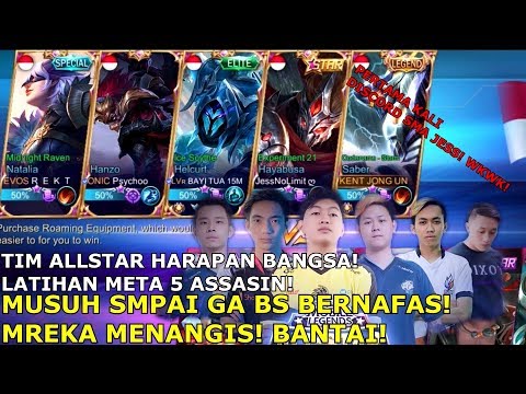 META 5 ASSASIN TIMM ALLSTAR HARAPAN BANGSA! FIX BESOK JUARA COK!