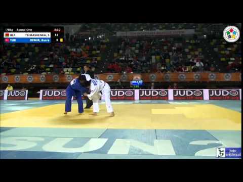 Judo 2014 Grand Prix Samsun: Tsimashenka (BLR) - Demir (TUR) [-78kg]