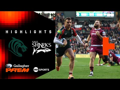 NAIL BITING WIN! 😬 | Leicester Tigers vs Sale Sharks | Gallagher PREM Rugby Highlights