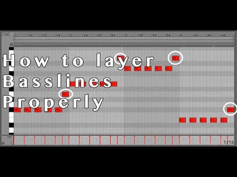 Layering Basses Properly By Separating The Sub