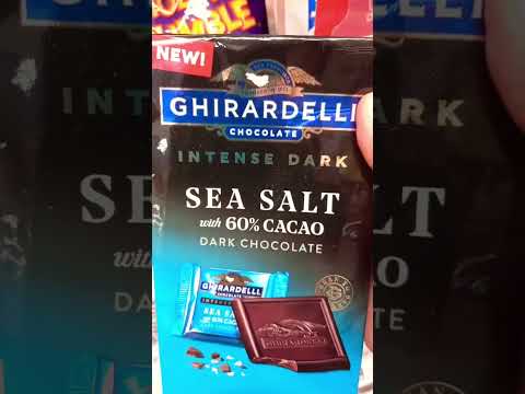 intense dark chocolate sea salt #shorts