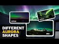 Northern Lights Online Course - Aurora shapes in reality