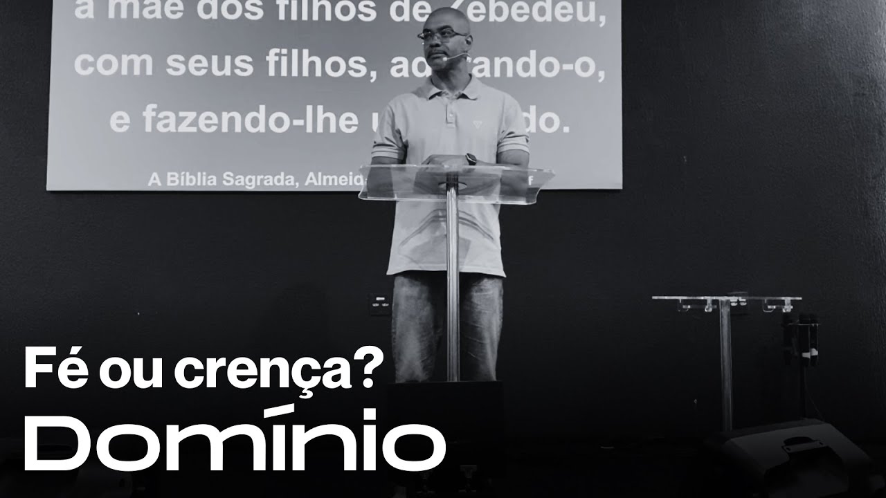 [CULTO FÉ] Fé ou crença? Domínio (08/01/2025) - Lagoinha São Miguel Paulista