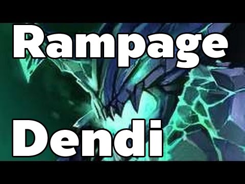 [Dota2] Na`Vi Dendi Outworld Devourer Rampage S4 Queen of Pain