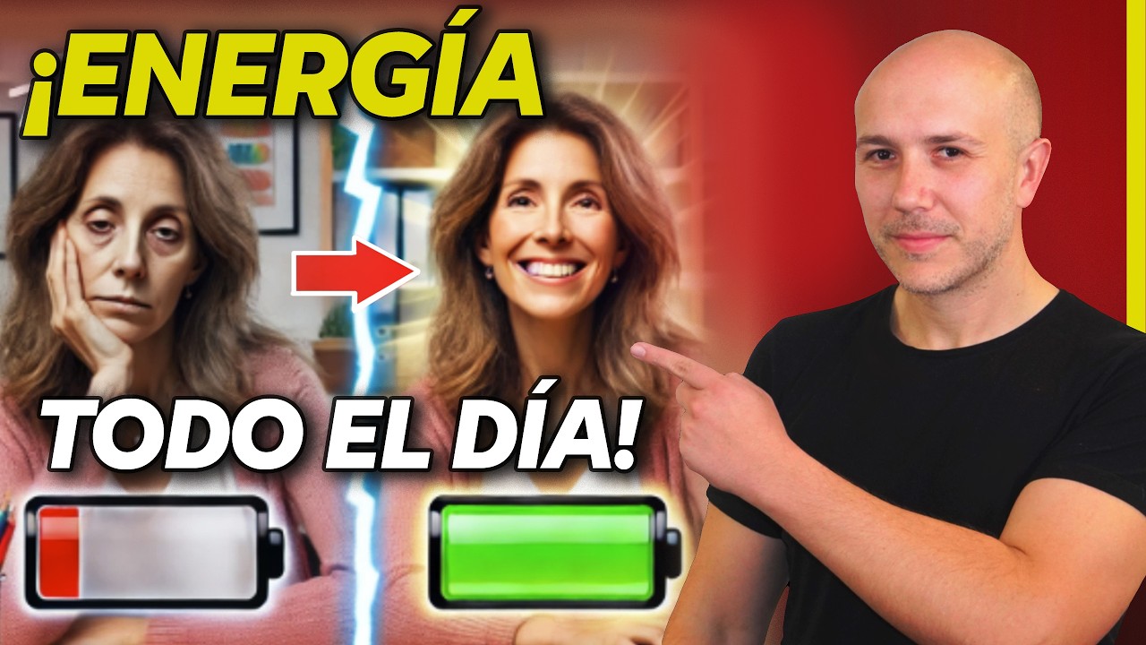 ¡AUMENTA tu ENERGÍA en 5 minutos al día!