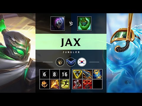 Jax Jungle vs Zac - KR Diamond Patch 25.09