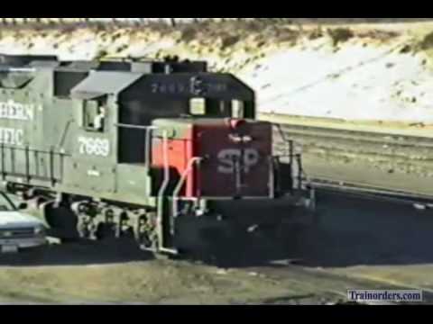 Classic Railroad Series 457 - SP 7669 at West Colton November 28, 1988