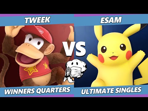GOML 2020 SSBU - TSM | Tweek (Diddy Kong) Vs. PG | ESAM (Pikachu) Ultimate Winners Quarters
