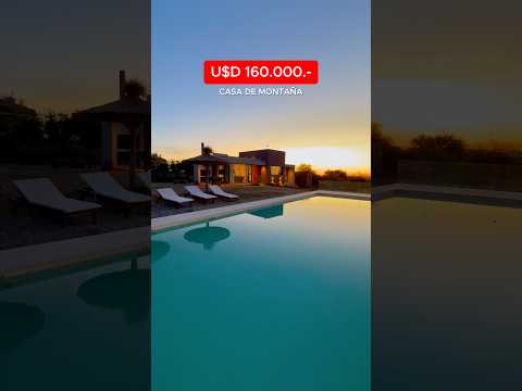 Casa de Montaña al pie de las Sierras en Los Molles San Luis Argentina #realestate #ventacasa #casa