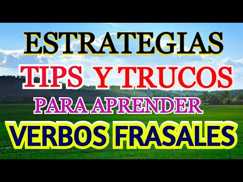 verbos frasales en inglés