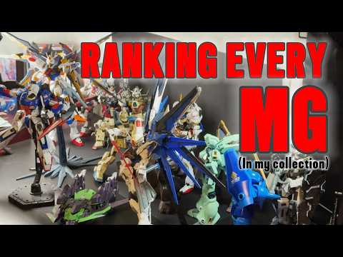 RANKING EVERY MASTER GRADE GUNPLA IV'E EVER BUILT!