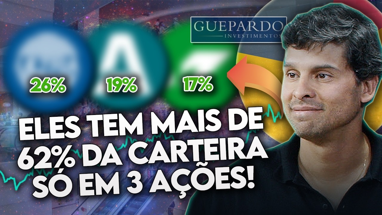Conheça as 10 MAIORES POSIÇÕES da GUEPARDO! (O que Octávio Magalhães comprou em JANEIRO?) - TOP 10