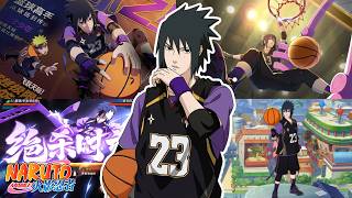 Sasuke Uchiha (Basketball Star) Full Moveset & Gameplay [No Commentary] | Naruto Mobile