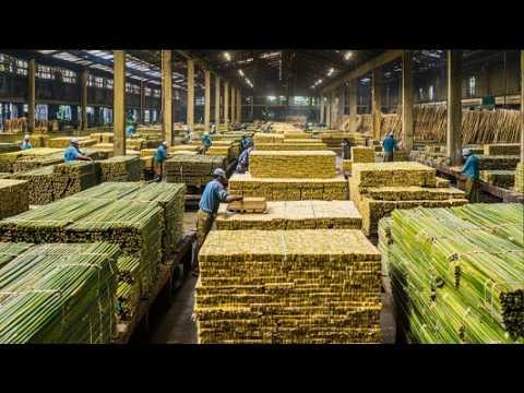 How To Make $100 Million Spun Bamboo Bowls & Other Bamboo Products: Cup, Straw, Cutting Board