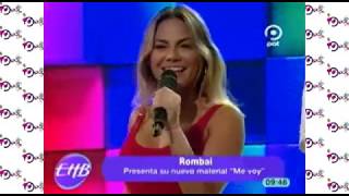 Rombai presenta su nuevo material “me voy “en el escenario de en #Enhorabuena