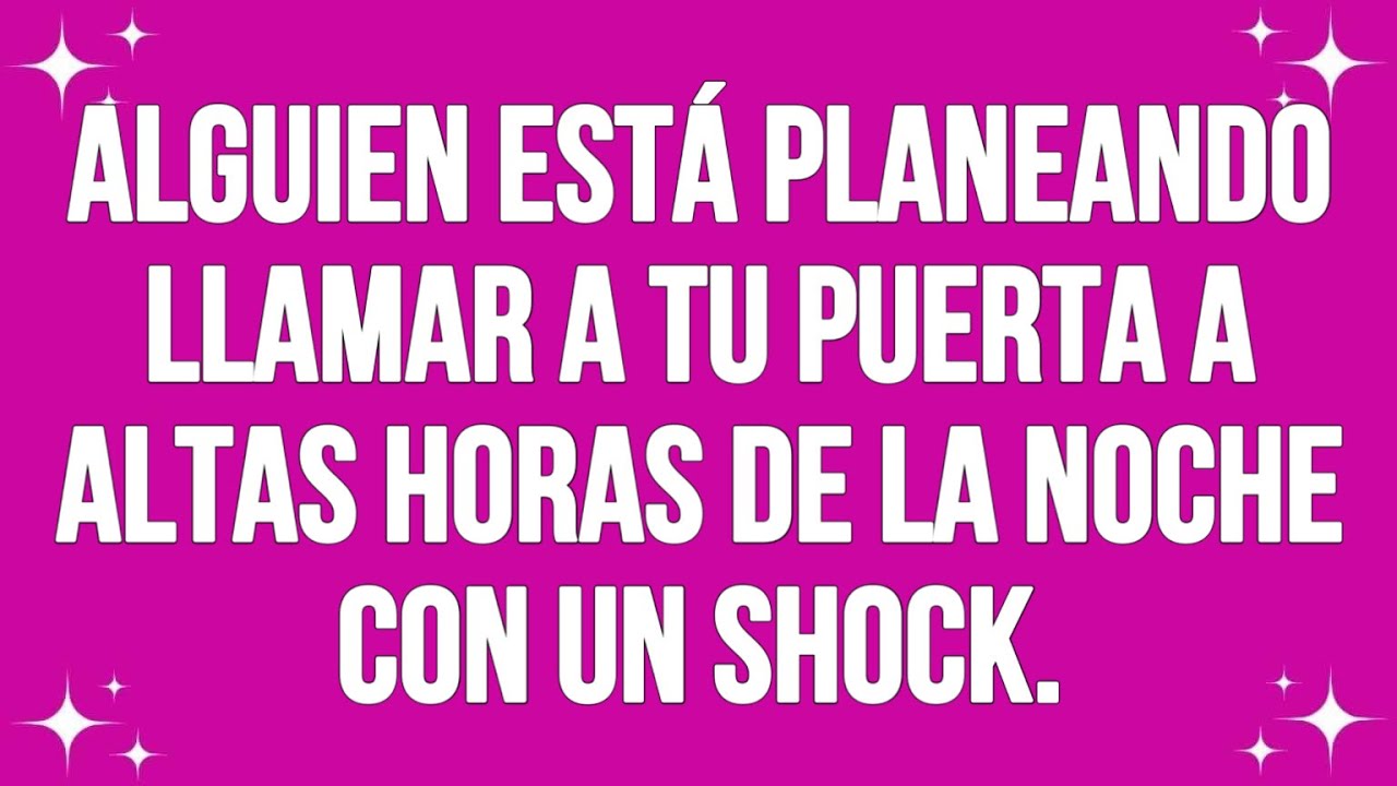 Alguien planea llamar a tu puerta a altas horas de la noche con un impactante...