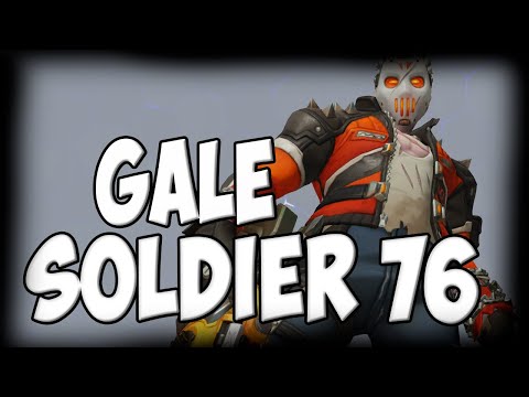NEW SOLDIER 76! GALE NSANE SOLDIER 76 GAMEPLAY OVERWATCH SEASON 24 TOP 500