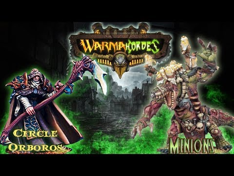 Warmachine & Hordes - Circle Orboros (Mohsar) vs. Minions (Maelok) - 75pt Battle Report