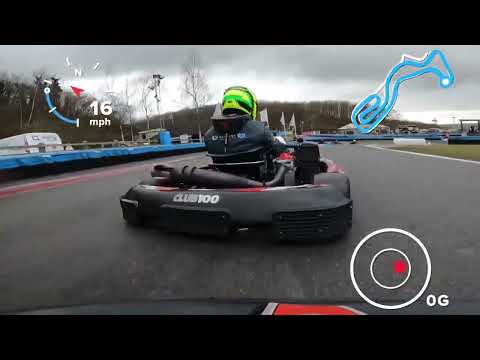 Club100 LW Sprints, Buckmore Park, Round 1, Heat 2