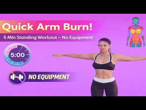 Quick Arm Movements | 5 Minute Workout