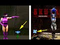 Mileena Planting A Flower Friendship Easter Egg Comparison MK2 Vs Mortal Kombat 11 Ultimate