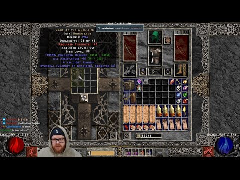 Project Diablo 2 Season 5 - Eth Rathma Chest Slam (Cage of the Unsullied) day17