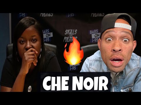 FIRST time REACTION to Che Noir Bars On I-95 Freestyle!! SHE IS AMAZING!