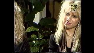 Blonde on Blonde  - Bente Smaavik og Chris Candy XTV  - Intervju og Live 1988