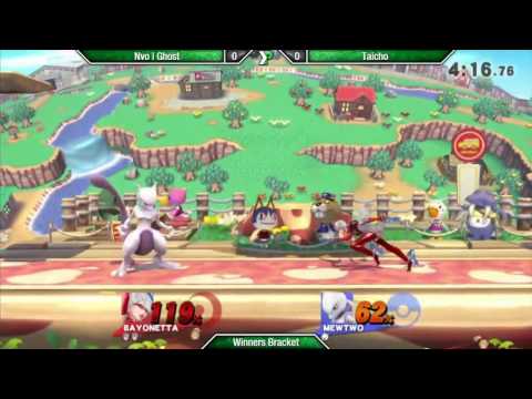 EVAC 15/9/16 - Ghost (Bayonetta) vs Taicho (Mewtwo/Bowser Jr.) - Smash 4
