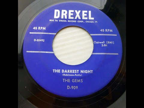 The Gems - The Darkest Night 1955