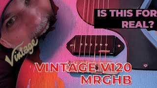 Video thumbnail for In-Depth Look at the Vintage V120 MRGHB Guitar by Soul String