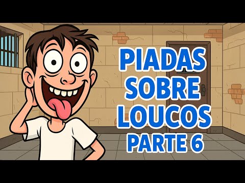 ANIMATED JOKES ABOUT CRAZY PEOPLE PART 6 - COMEDIAN THIAGO DIAS