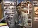 Talking with an architect at the Midwest Builders Show