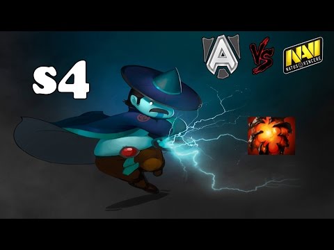 Dota 2 - Aegis snatched by s4 vs Na`Vi - #TI4