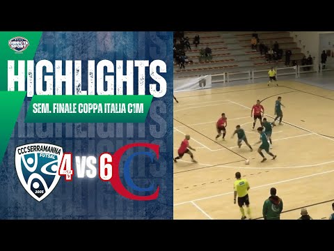 Futsal Final Four Coppa Italia C1M Semifinale – CCC Serramanna-Città di Cagliari 4-6 (Highlights)