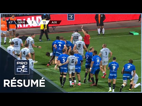 PRO D2 Saison 2023-2024 J13 - Résumé RC Vannes - Provence Rugby